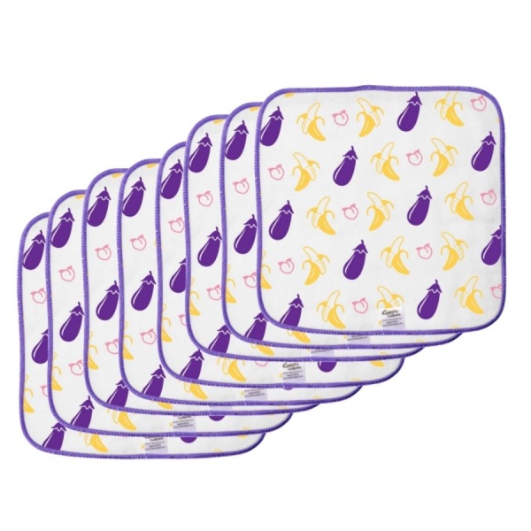 Cheeky Prints Cotton Flannel Intimate Wipes